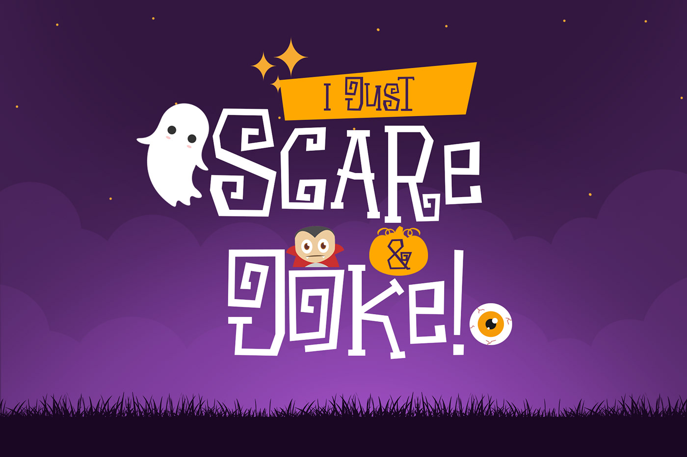 Example font Halloween Attack #1